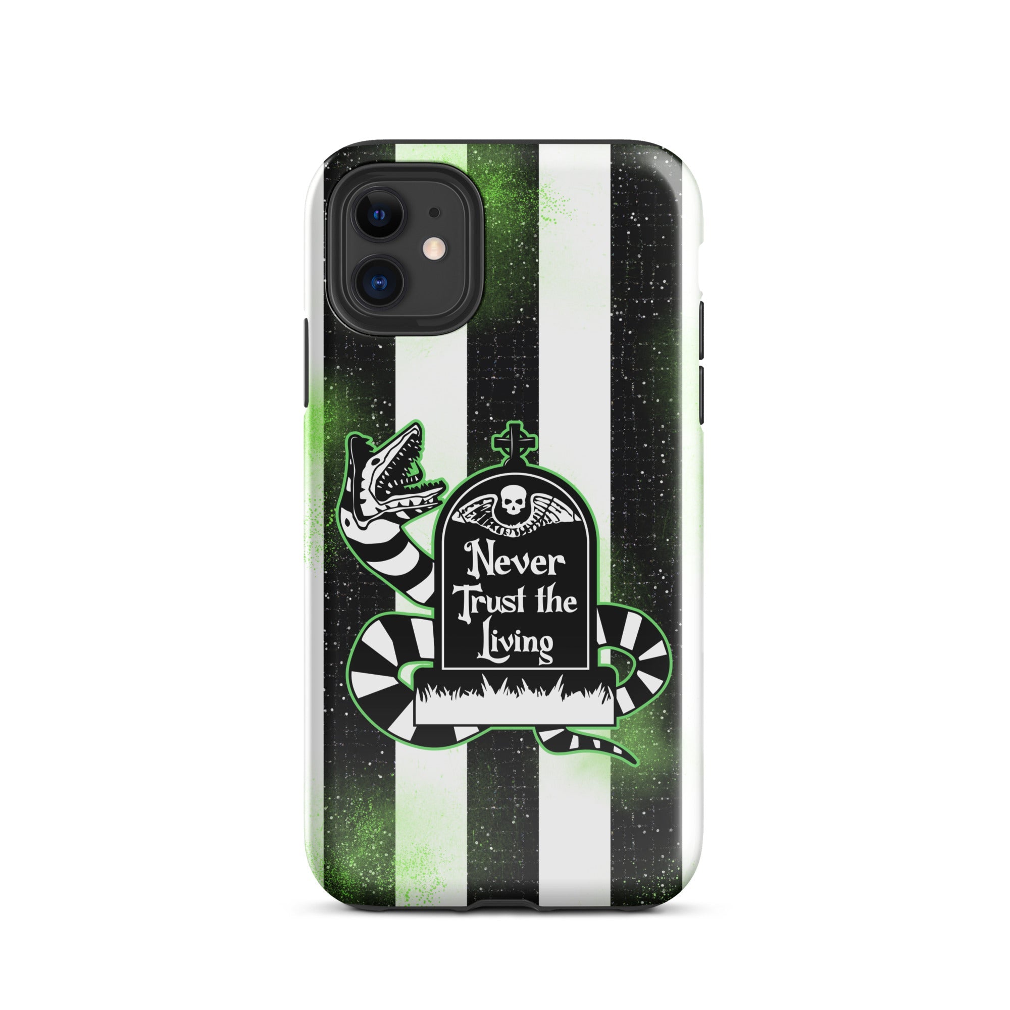 Never Trust The Living Tough Case for iPhone® - UntamedEgo LLC.