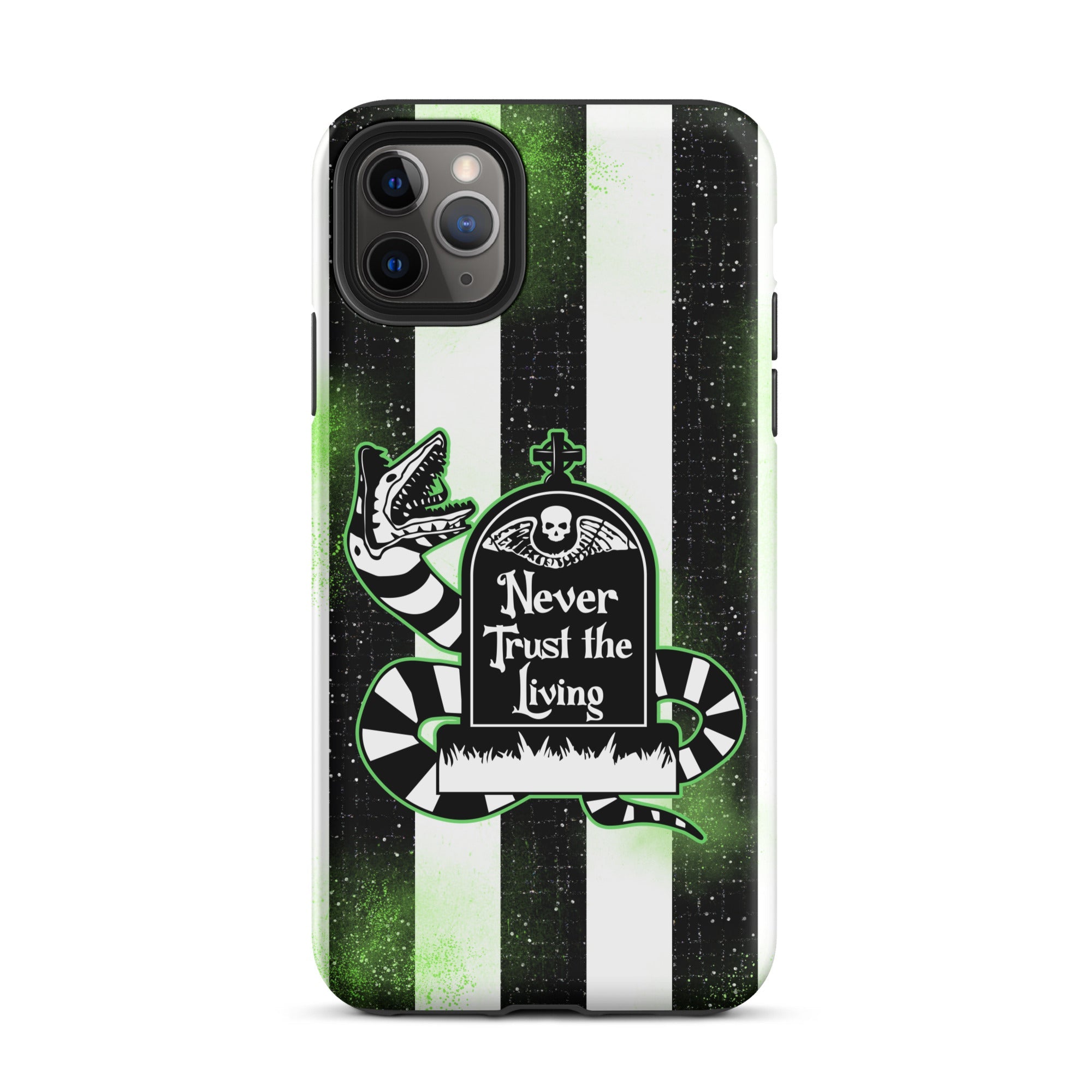Never Trust The Living Tough Case for iPhone® - UntamedEgo LLC.