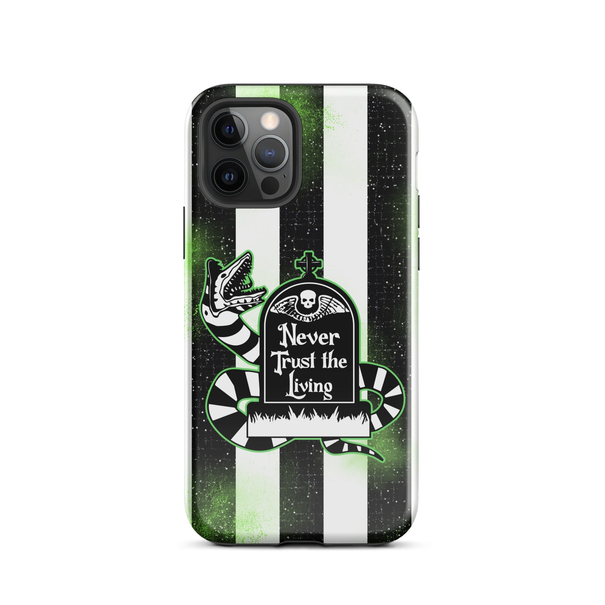 Never Trust The Living Tough Case for iPhone® - UntamedEgo LLC.