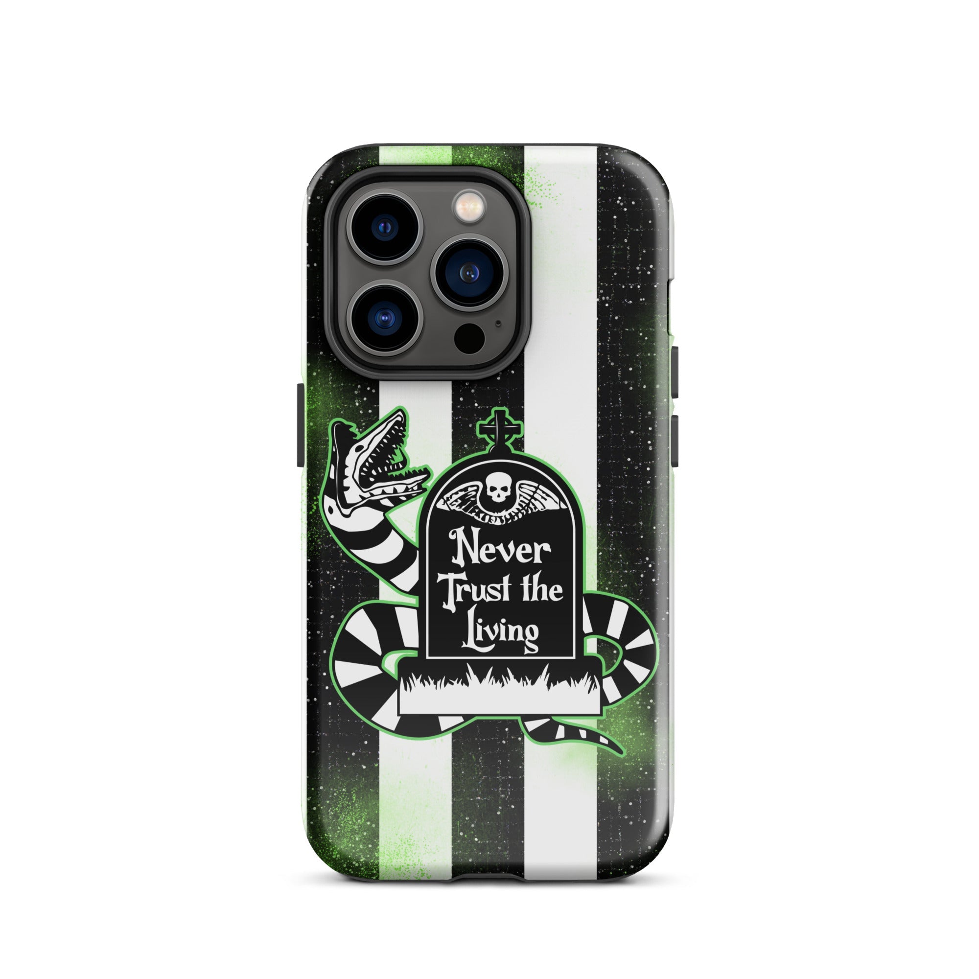 Never Trust The Living Tough Case for iPhone® - UntamedEgo LLC.