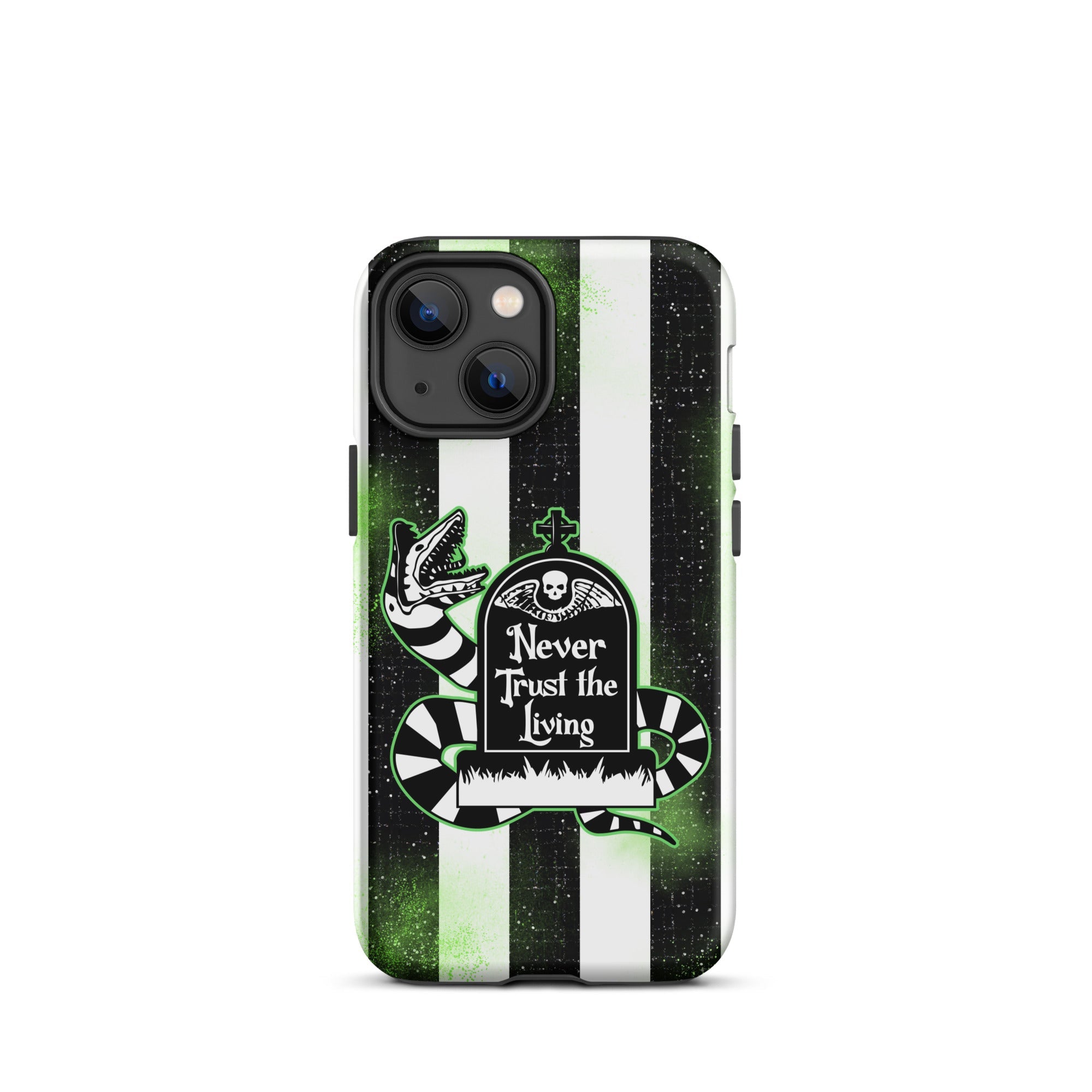 Never Trust The Living Tough Case for iPhone® - UntamedEgo LLC.