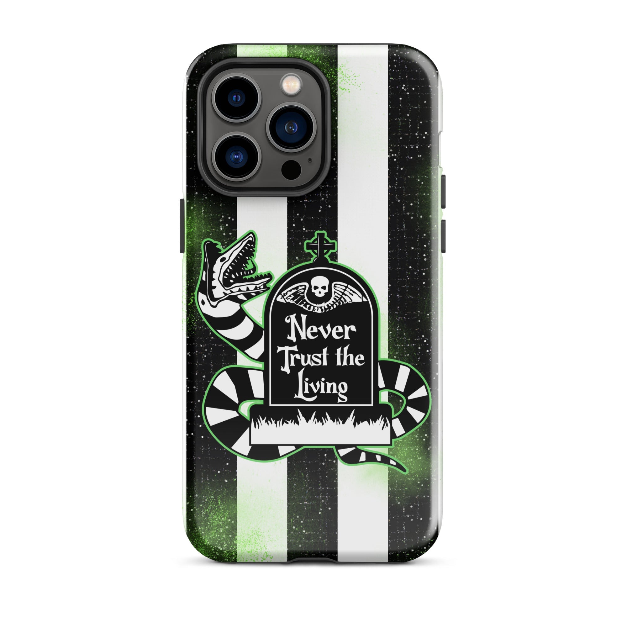Never Trust The Living Tough Case for iPhone® - UntamedEgo LLC.
