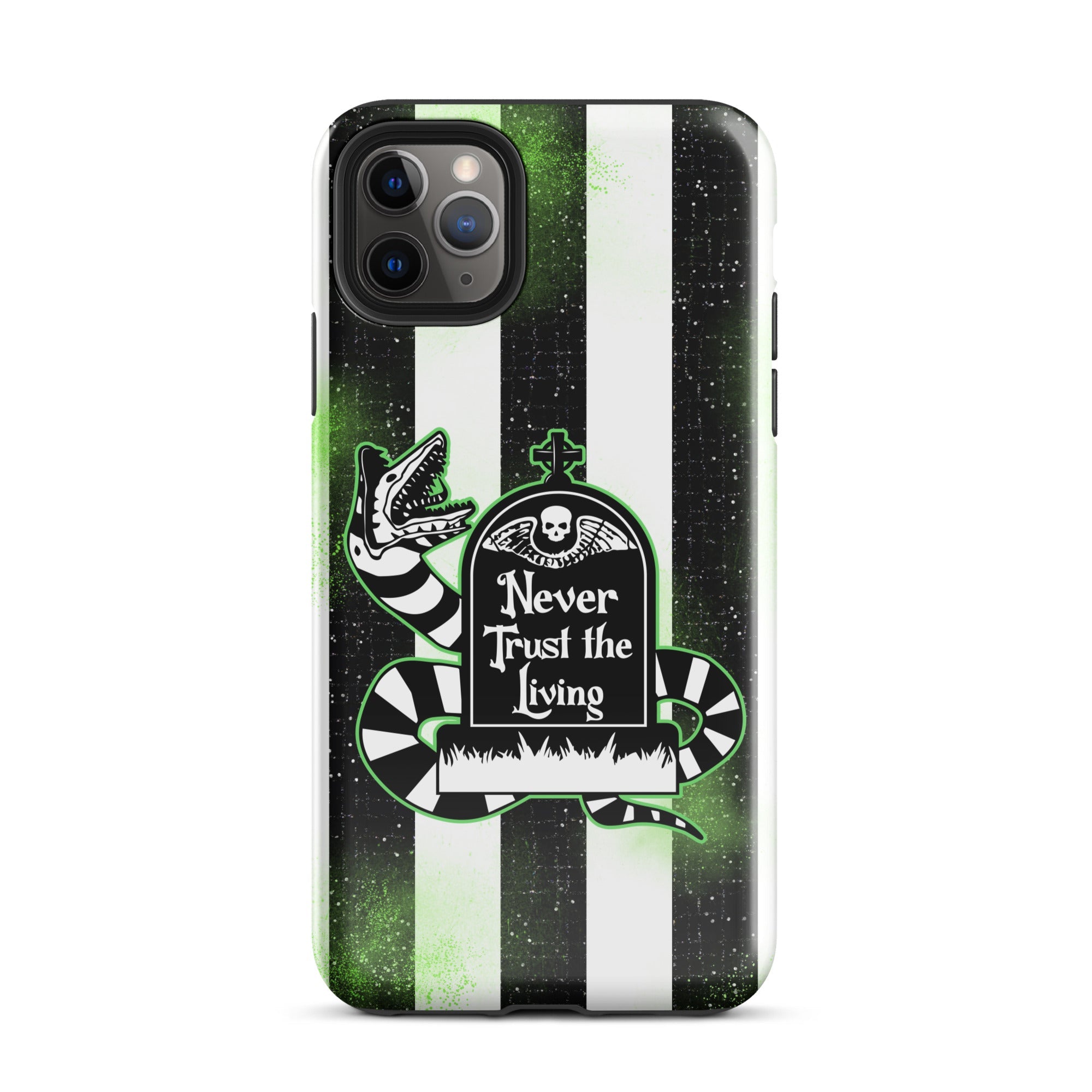 Never Trust The Living Tough Case for iPhone® - UntamedEgo LLC.