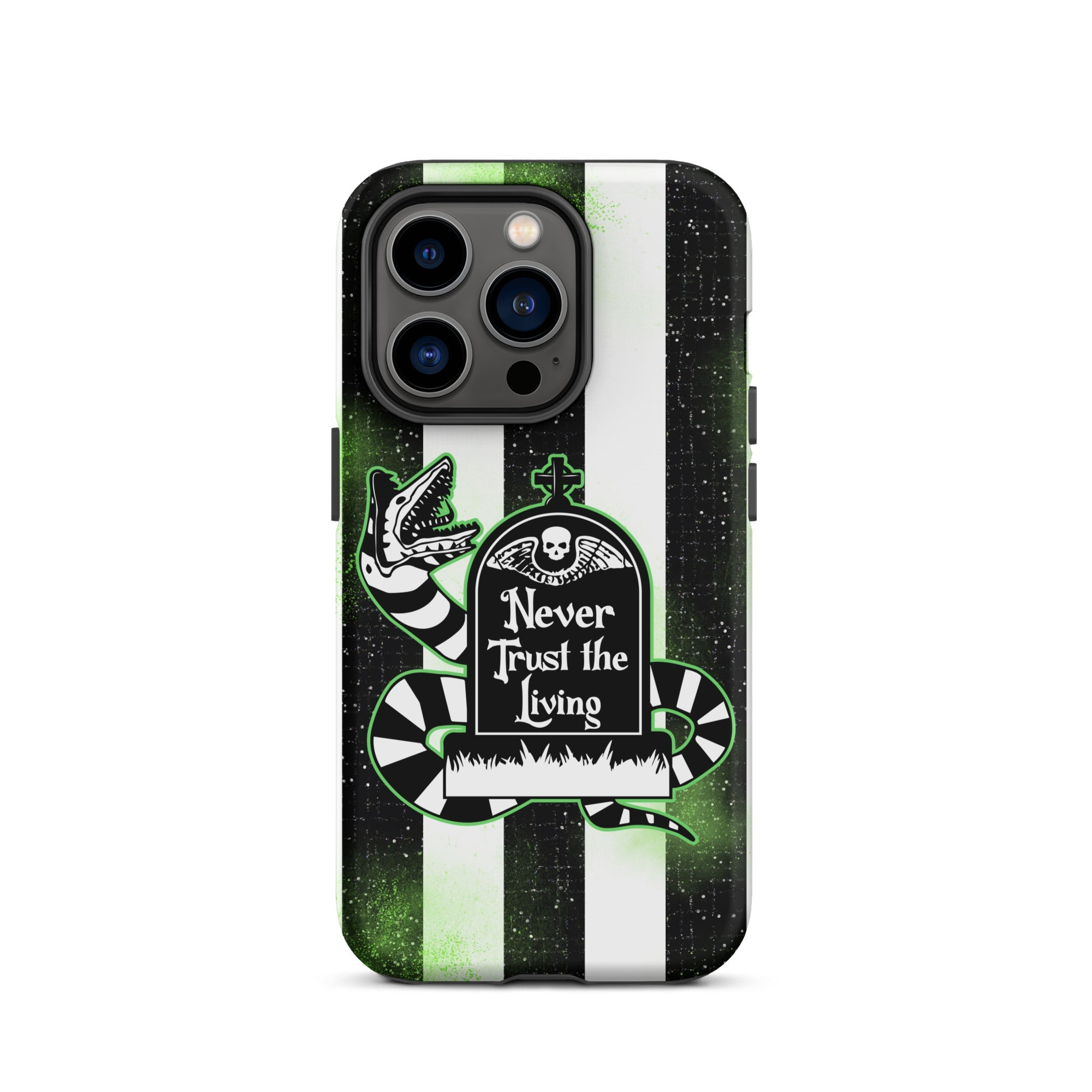 Never Trust The Living Tough Case for iPhone® - UntamedEgo LLC.