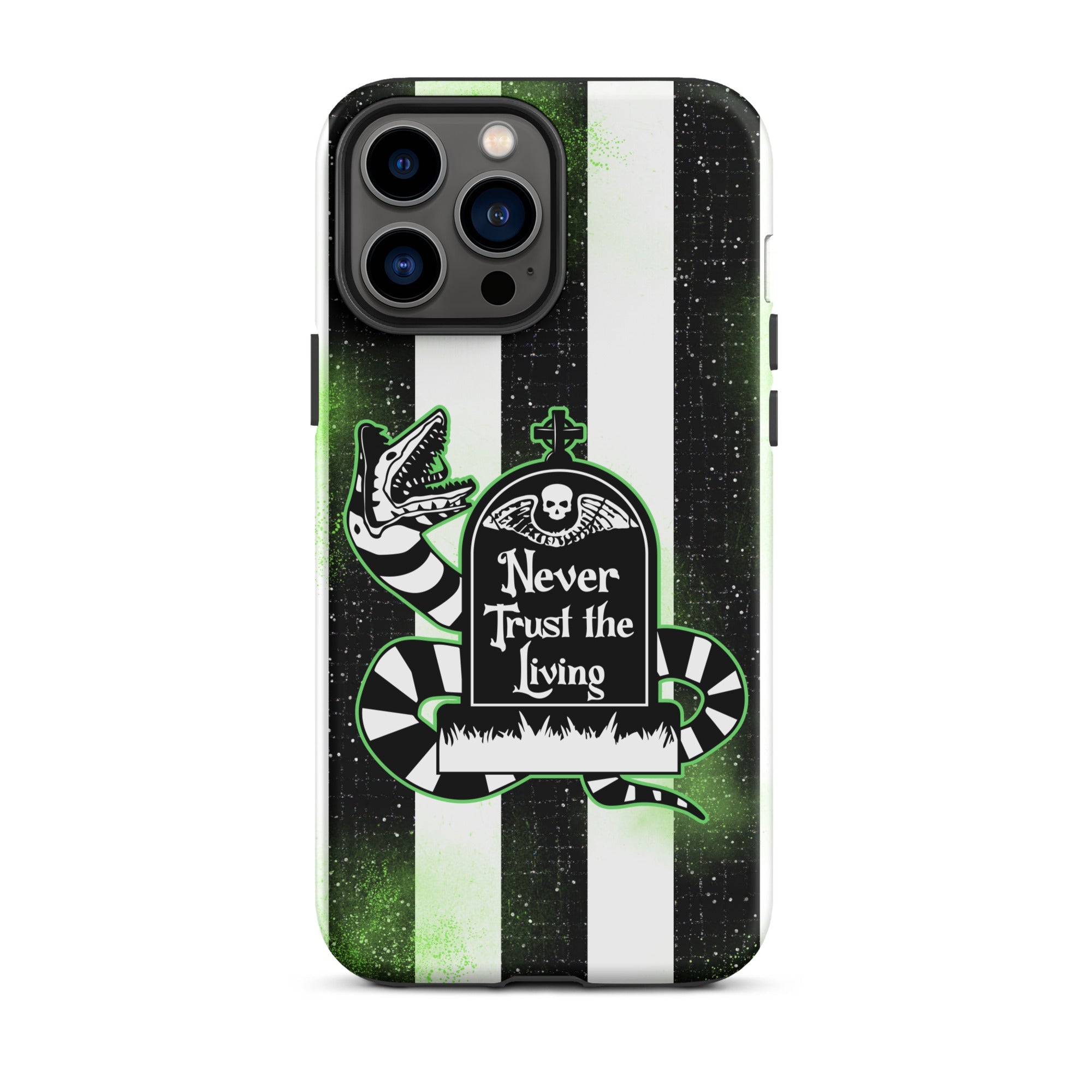 Never Trust The Living Tough Case for iPhone® - UntamedEgo LLC.