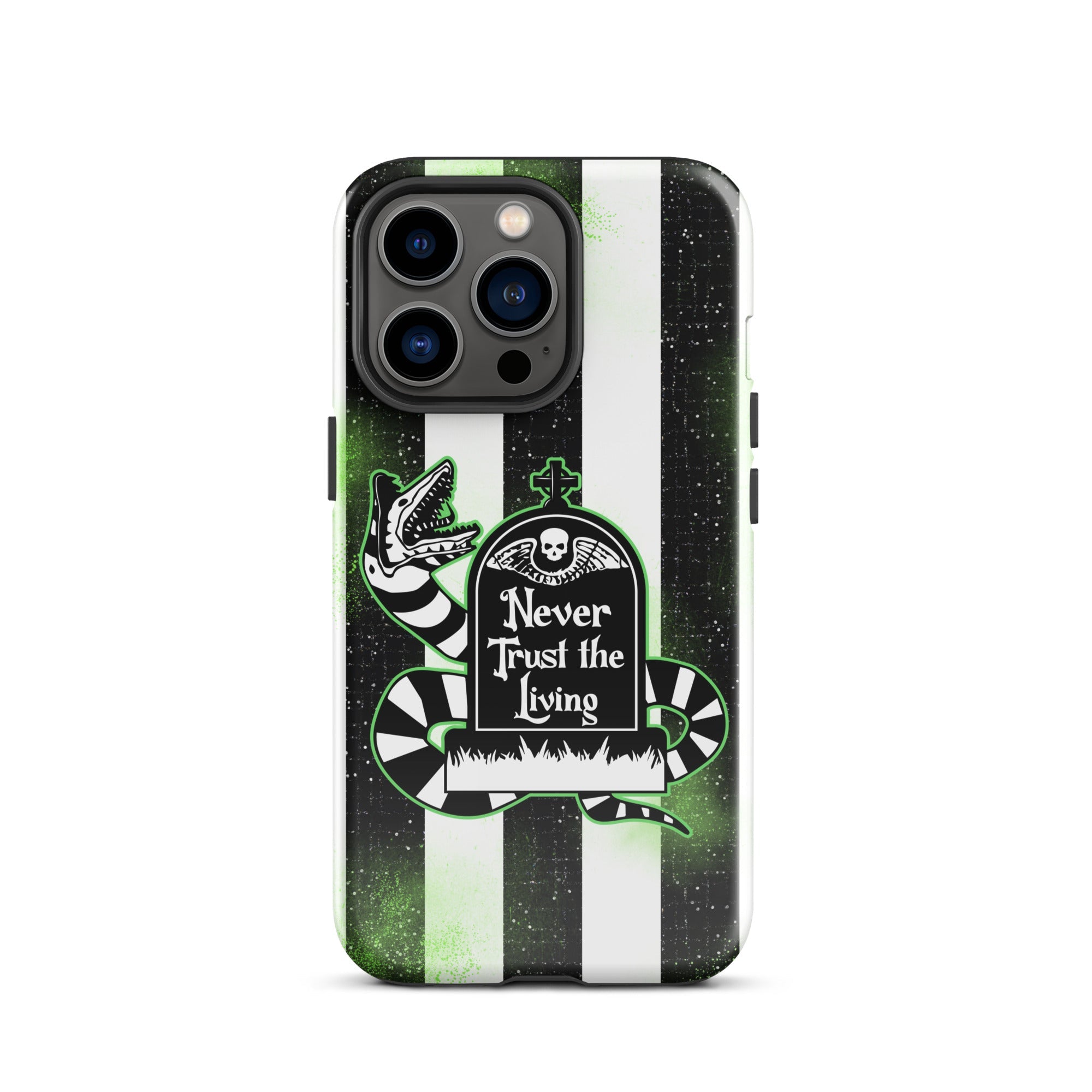 Never Trust The Living Tough Case for iPhone® - UntamedEgo LLC.