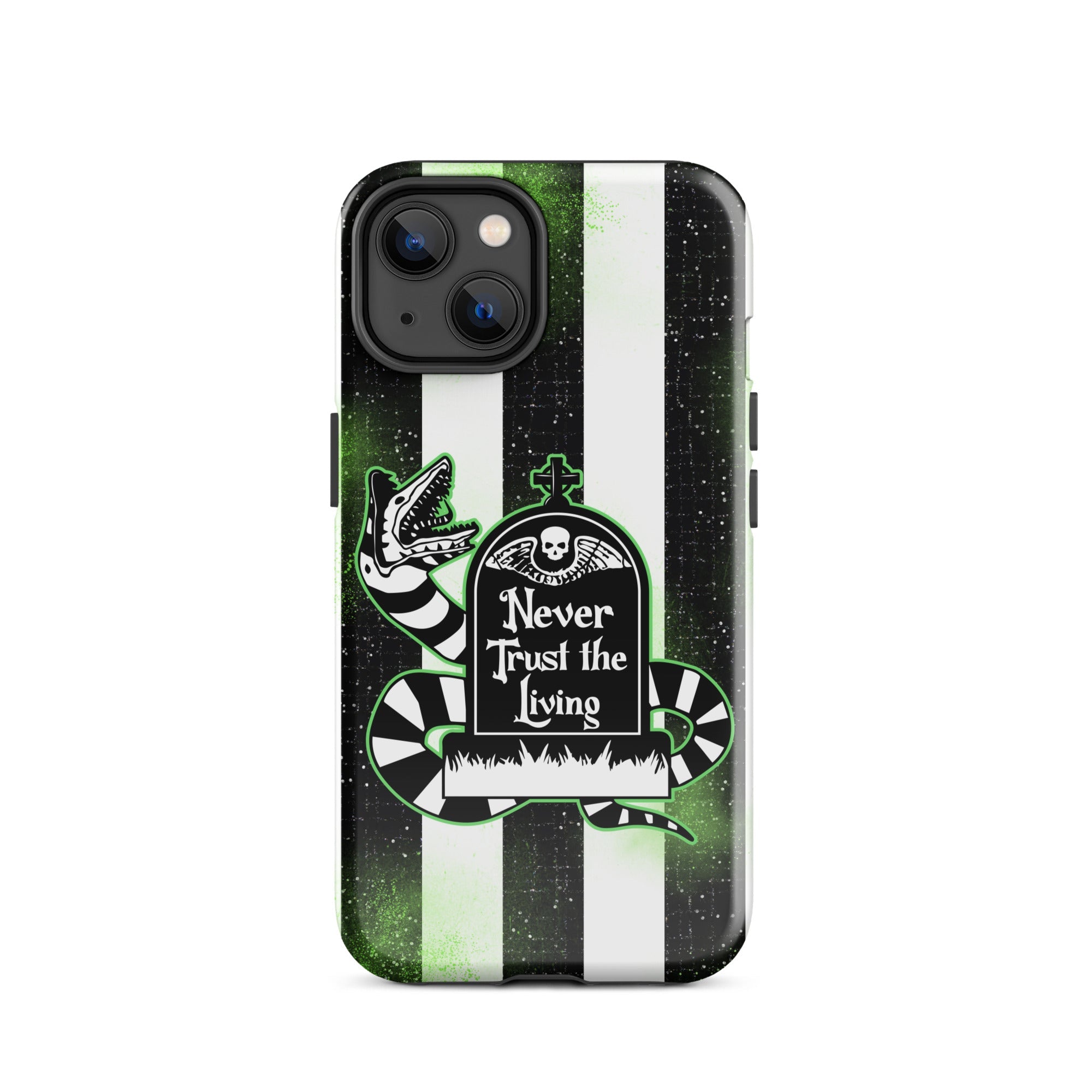 Never Trust The Living Tough Case for iPhone® - UntamedEgo LLC.