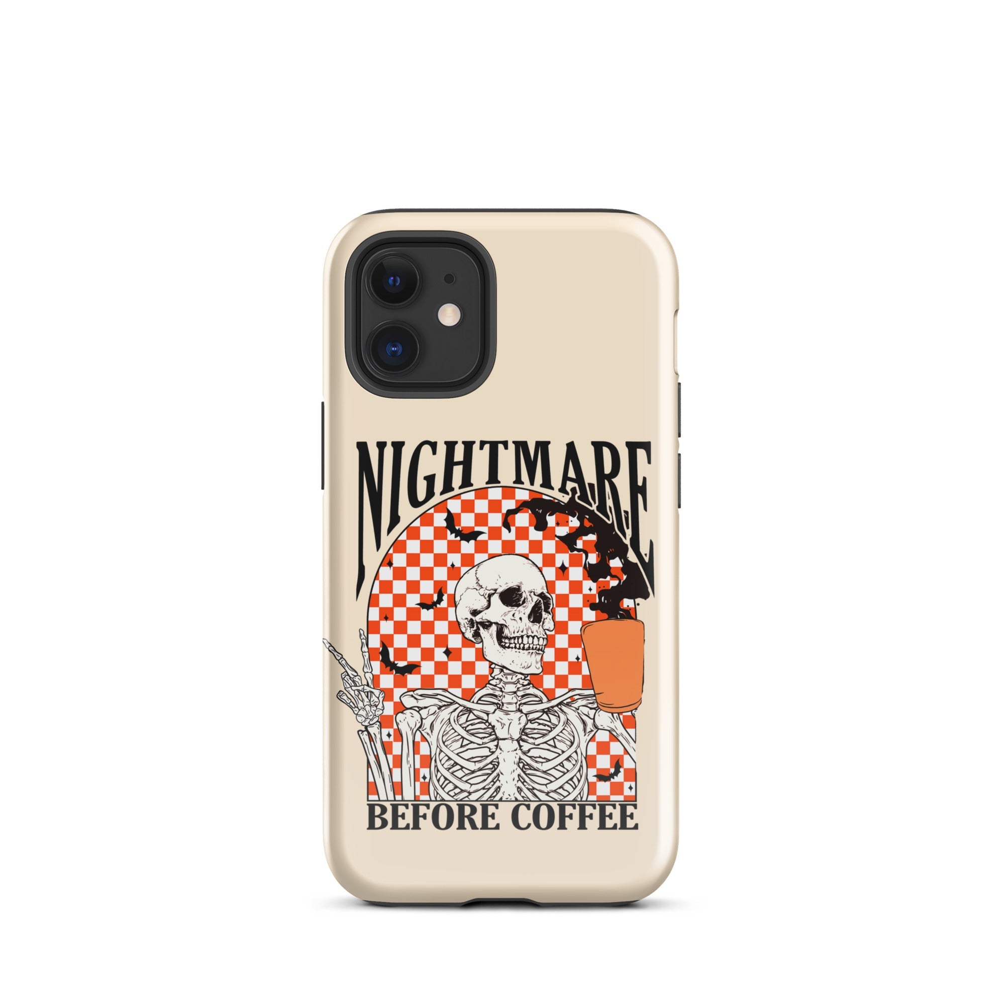 Nightmare Before Coffee Tough Case for iPhone® - UntamedEgo LLC.