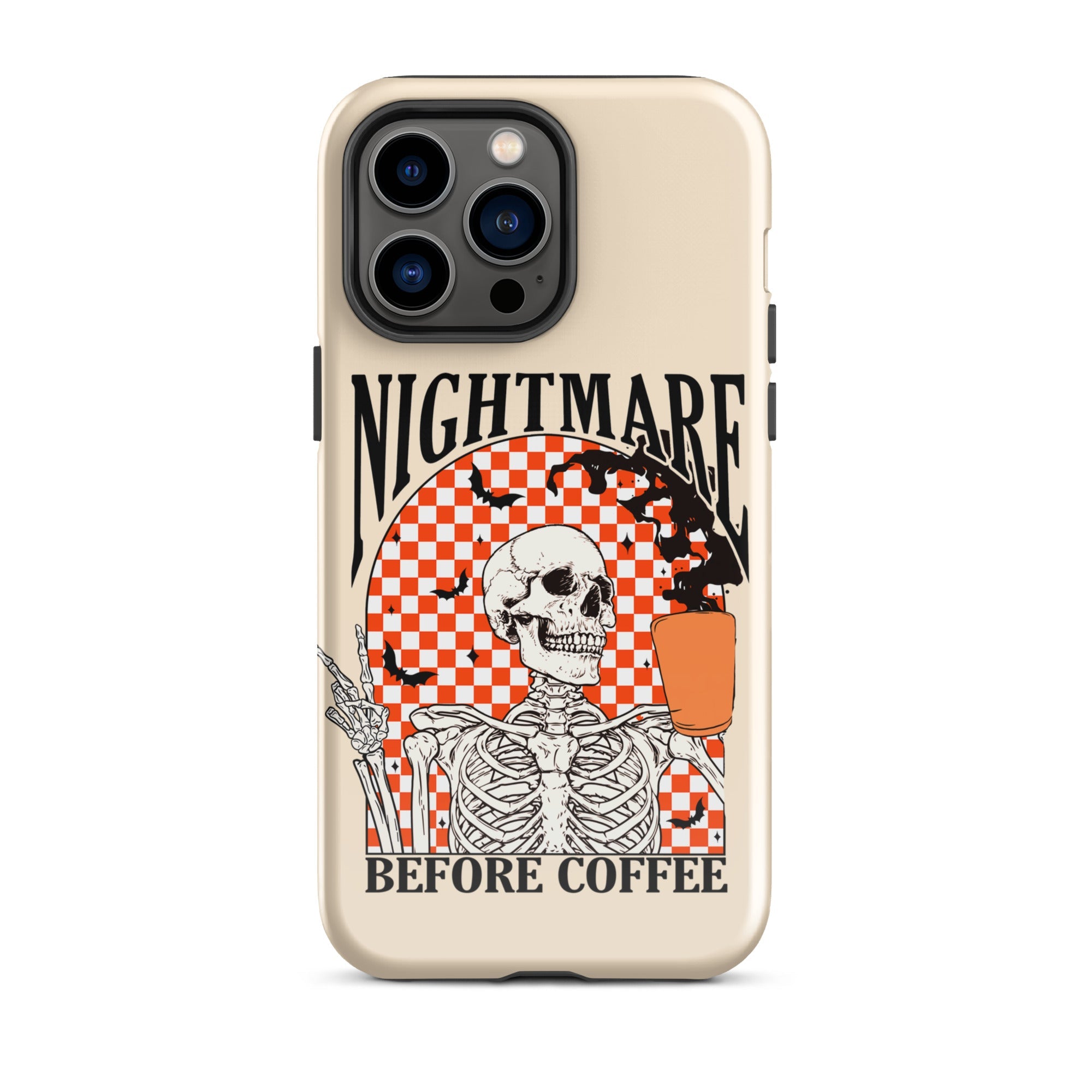 Nightmare Before Coffee Tough Case for iPhone® - UntamedEgo LLC.