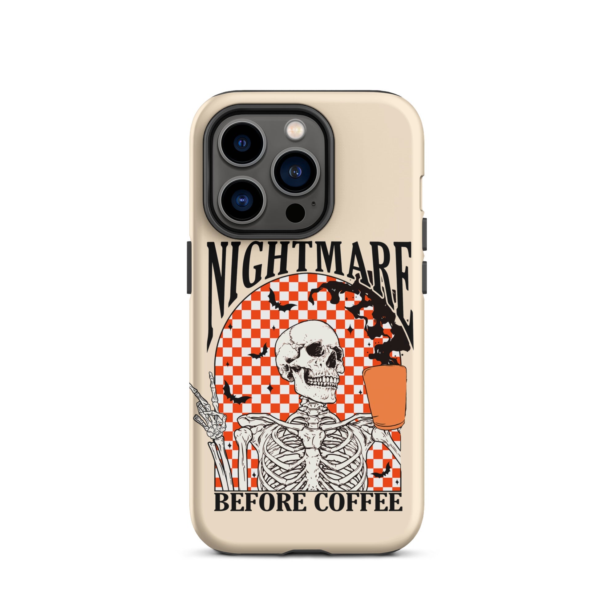 Nightmare Before Coffee Tough Case for iPhone® - UntamedEgo LLC.