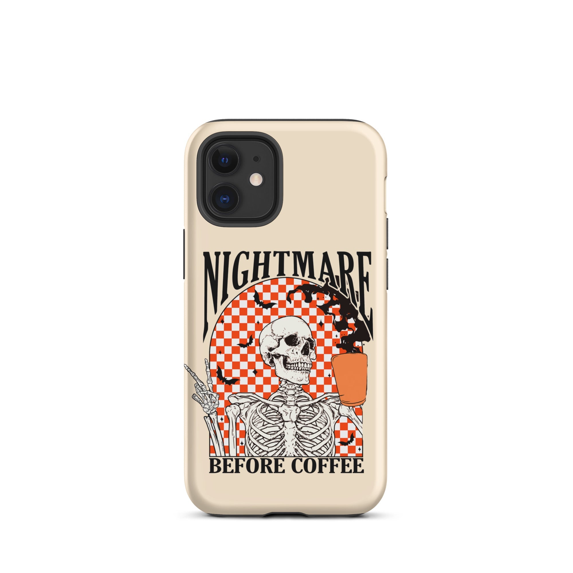Nightmare Before Coffee Tough Case for iPhone® - UntamedEgo LLC.