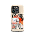Nightmare Before Coffee Tough Case for iPhone® - UntamedEgo LLC.