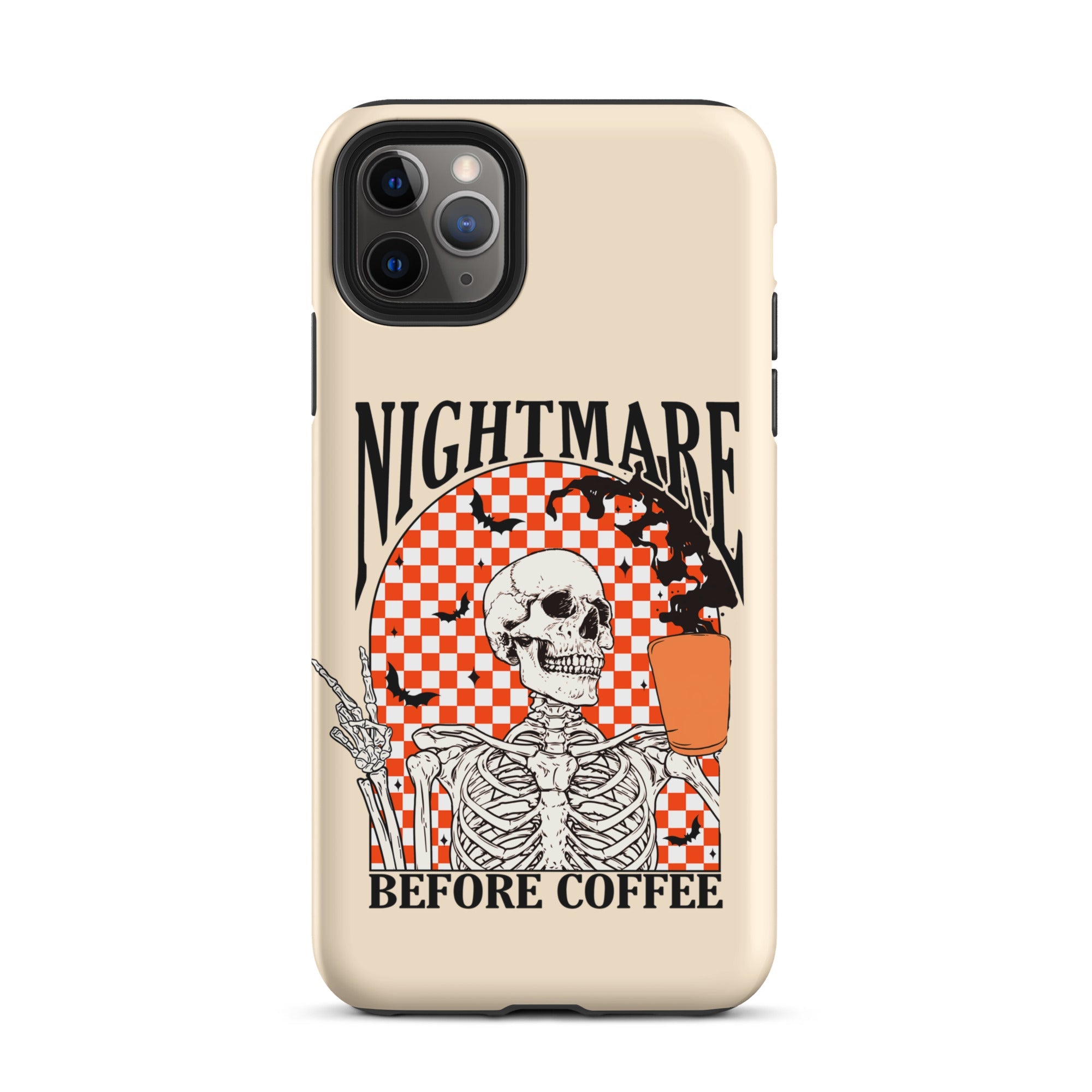 Nightmare Before Coffee Tough Case for iPhone® - UntamedEgo LLC.