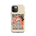 Nightmare Before Coffee Tough Case for iPhone® - UntamedEgo LLC.