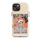 Nightmare Before Coffee Tough Case for iPhone® - UntamedEgo LLC.