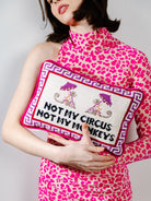 Not My Circus Needlepoint Pillow - UntamedEgo LLC.