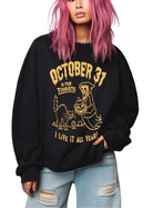 October Halloween Crew Sweatshirt - UntamedEgo LLC.
