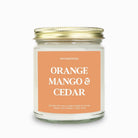 Orange Mango & Cedar Candle - UntamedEgo LLC.