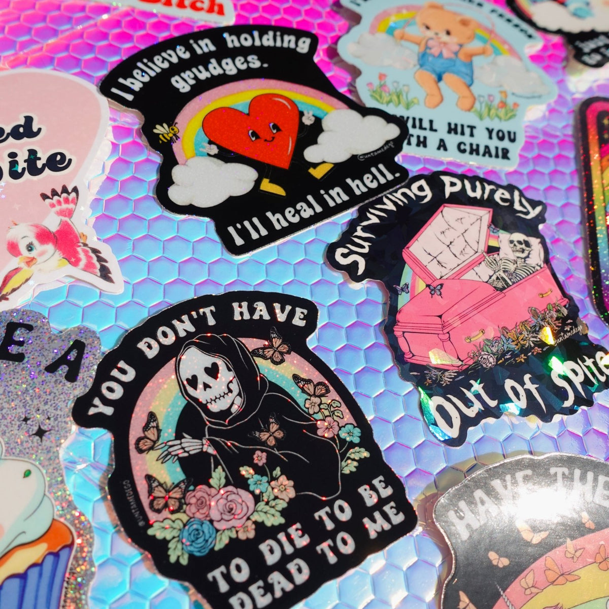 Pretty And Petty Mystery Sticker Pack – UntamedEgo LLC.