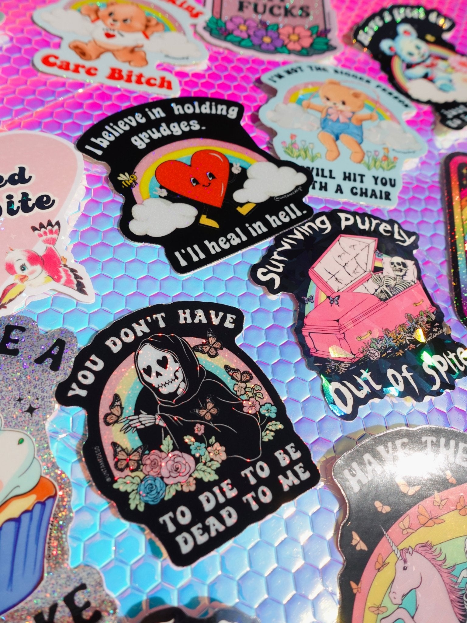 Petty And Cute Sticker Pack - UntamedEgo LLC.