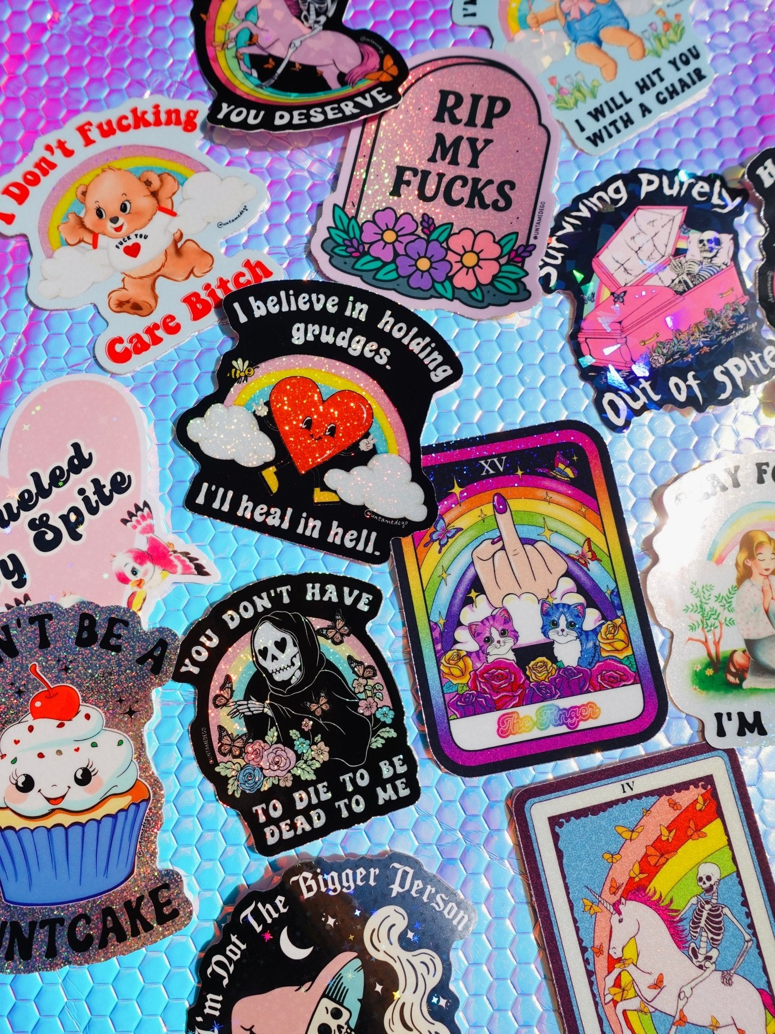 Petty And Cute Sticker Pack - UntamedEgo LLC.