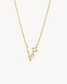 Pisces Zodiac 14k Gold Dipped Necklace - UntamedEgo LLC.