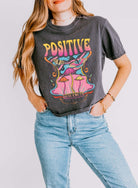 Positive Thinking Cropped Boxy Tee - UntamedEgo LLC.