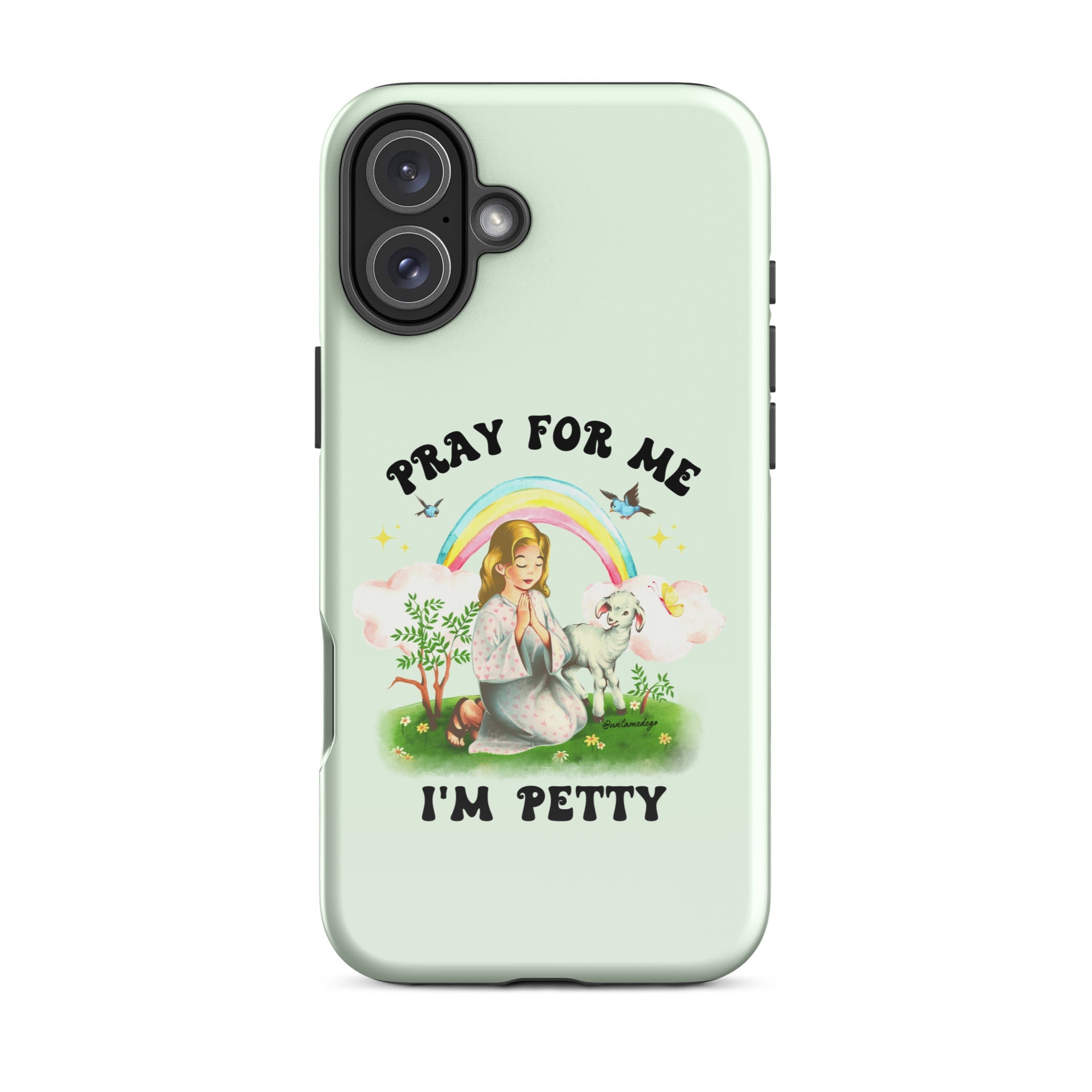 Pray For Me I'm Petty Tough Case for iPhone® - UntamedEgo LLC.