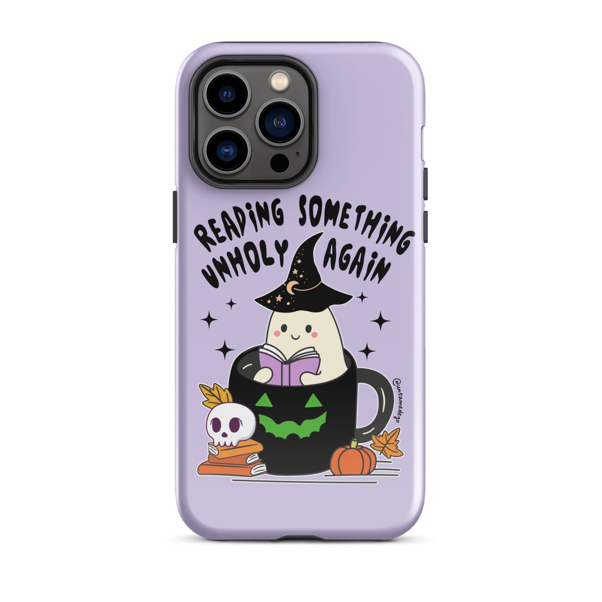 Reading Something Unholy Again Tough Case for iPhone® - UntamedEgo LLC.