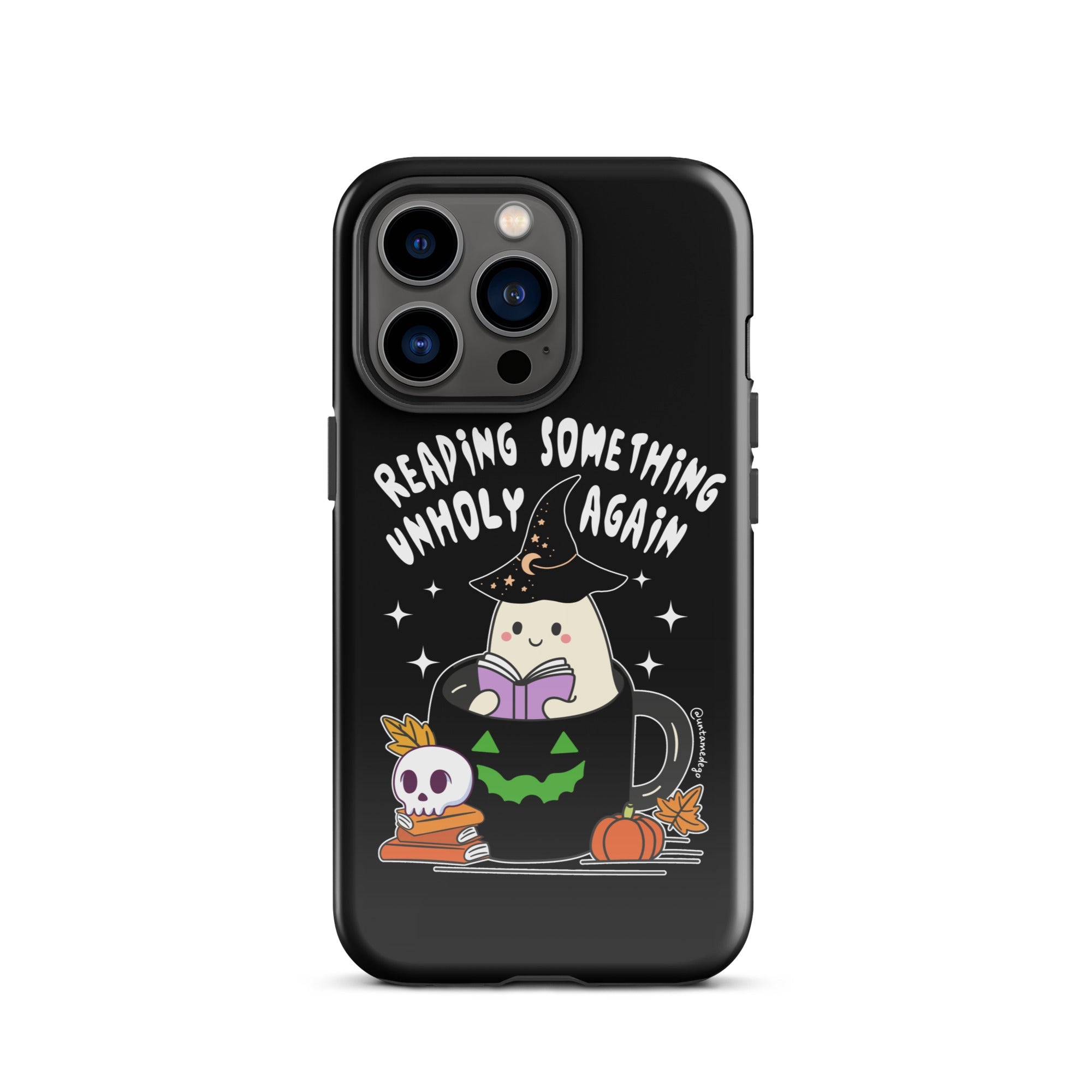 Reading Something Unholy Again Tough Case for iPhone® - UntamedEgo LLC.