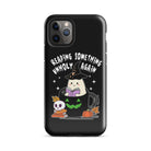 Reading Something Unholy Again Tough Case for iPhone® - UntamedEgo LLC.