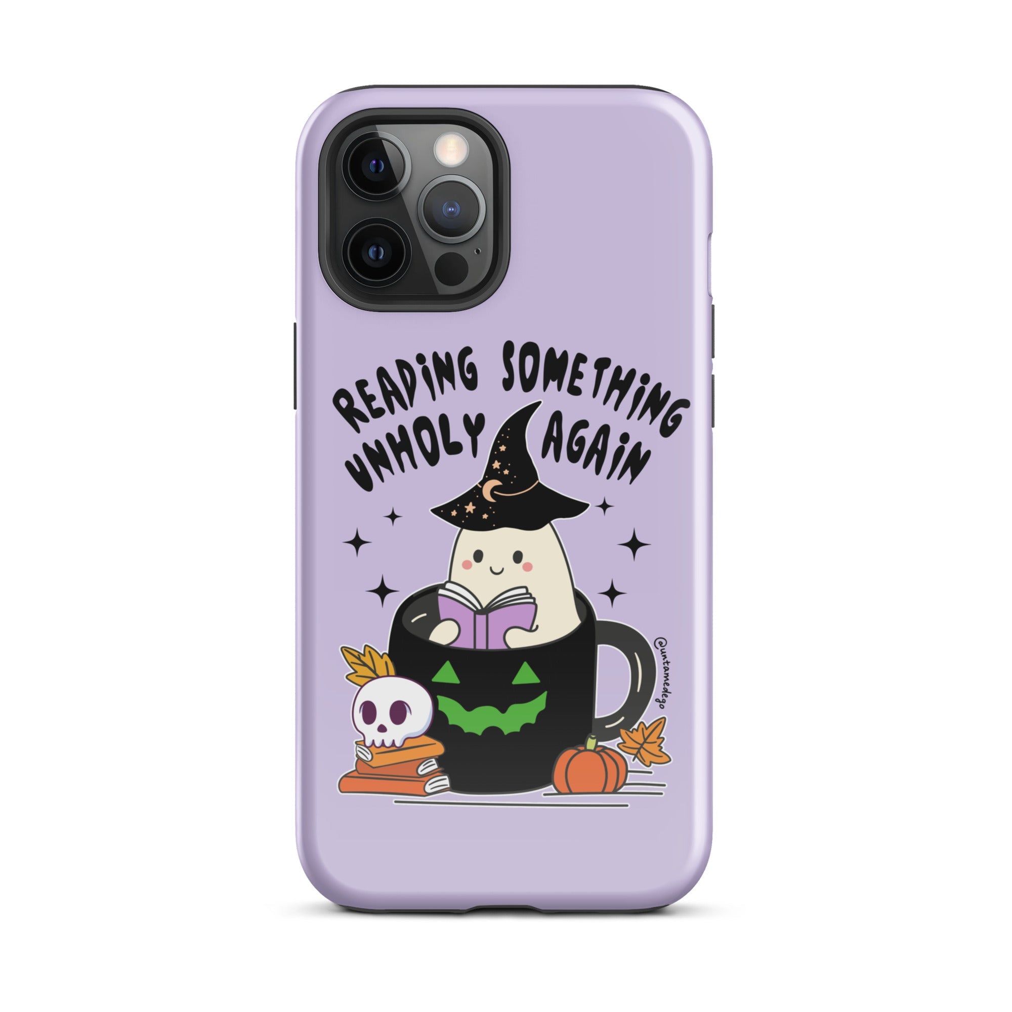 Reading Something Unholy Again Tough Case for iPhone® - UntamedEgo LLC.