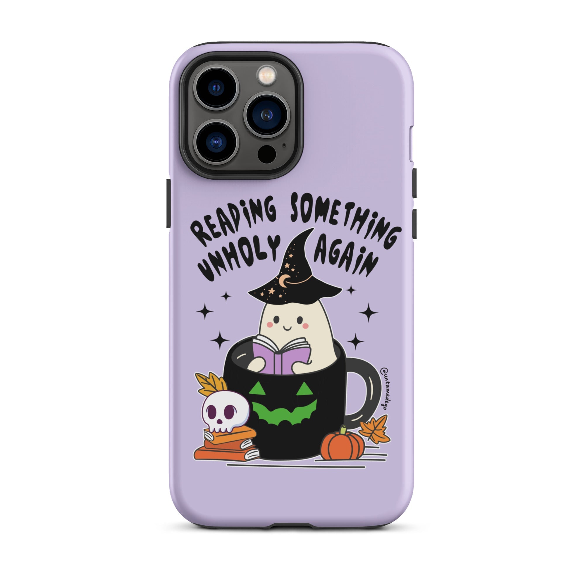 Reading Something Unholy Again Tough Case for iPhone® - UntamedEgo LLC.
