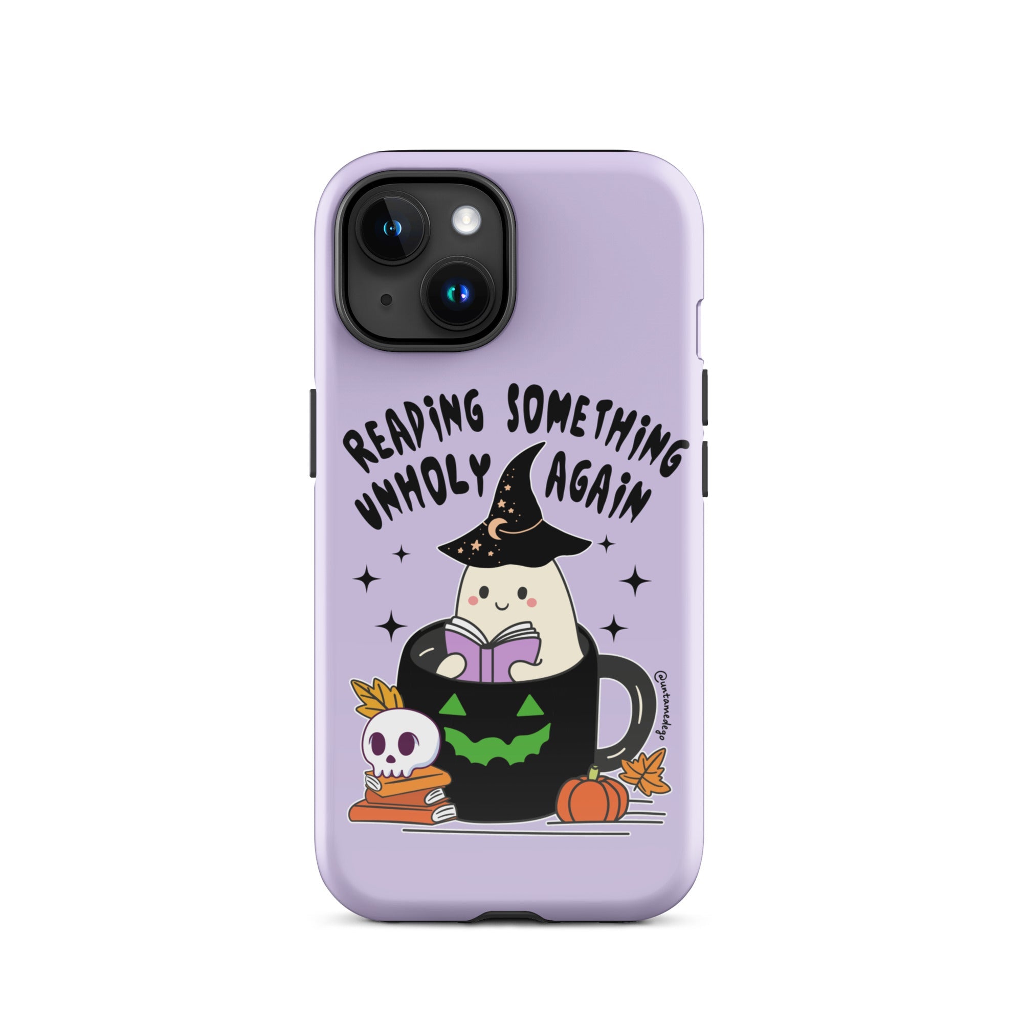 Reading Something Unholy Again Tough Case for iPhone® - UntamedEgo LLC.