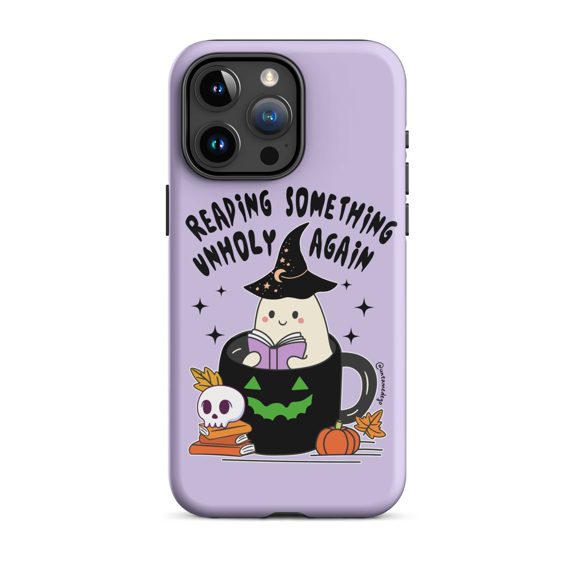 Reading Something Unholy Again Tough Case for iPhone® - UntamedEgo LLC.
