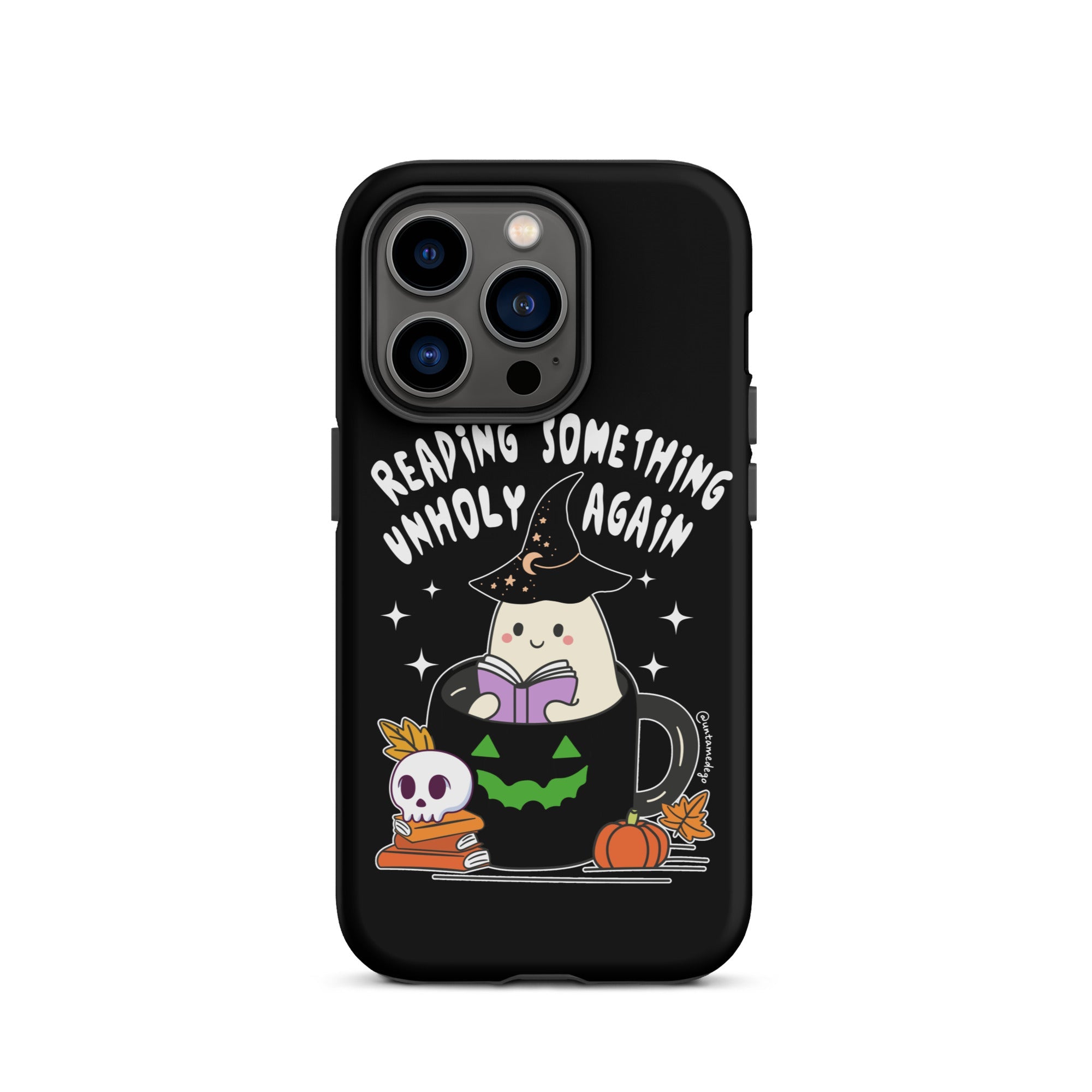 Reading Something Unholy Again Tough Case for iPhone® - UntamedEgo LLC.