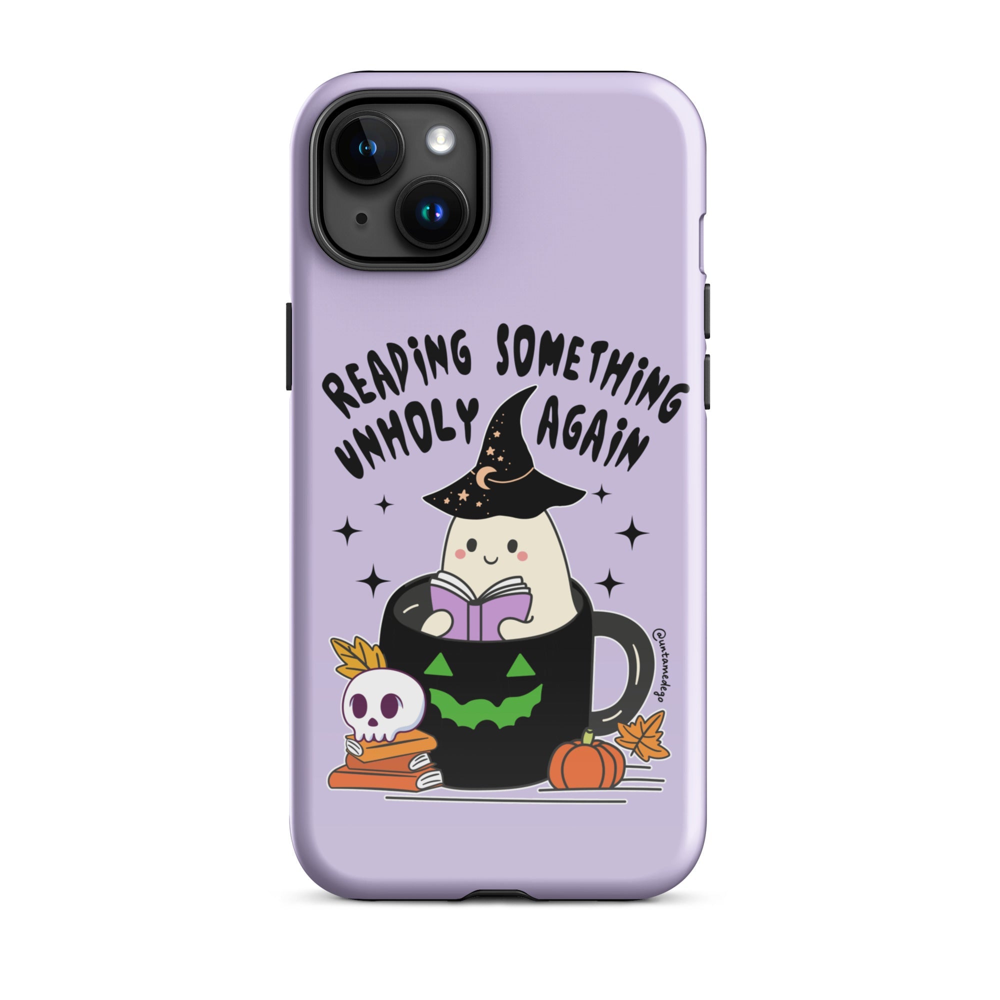 Reading Something Unholy Again Tough Case for iPhone® - UntamedEgo LLC.