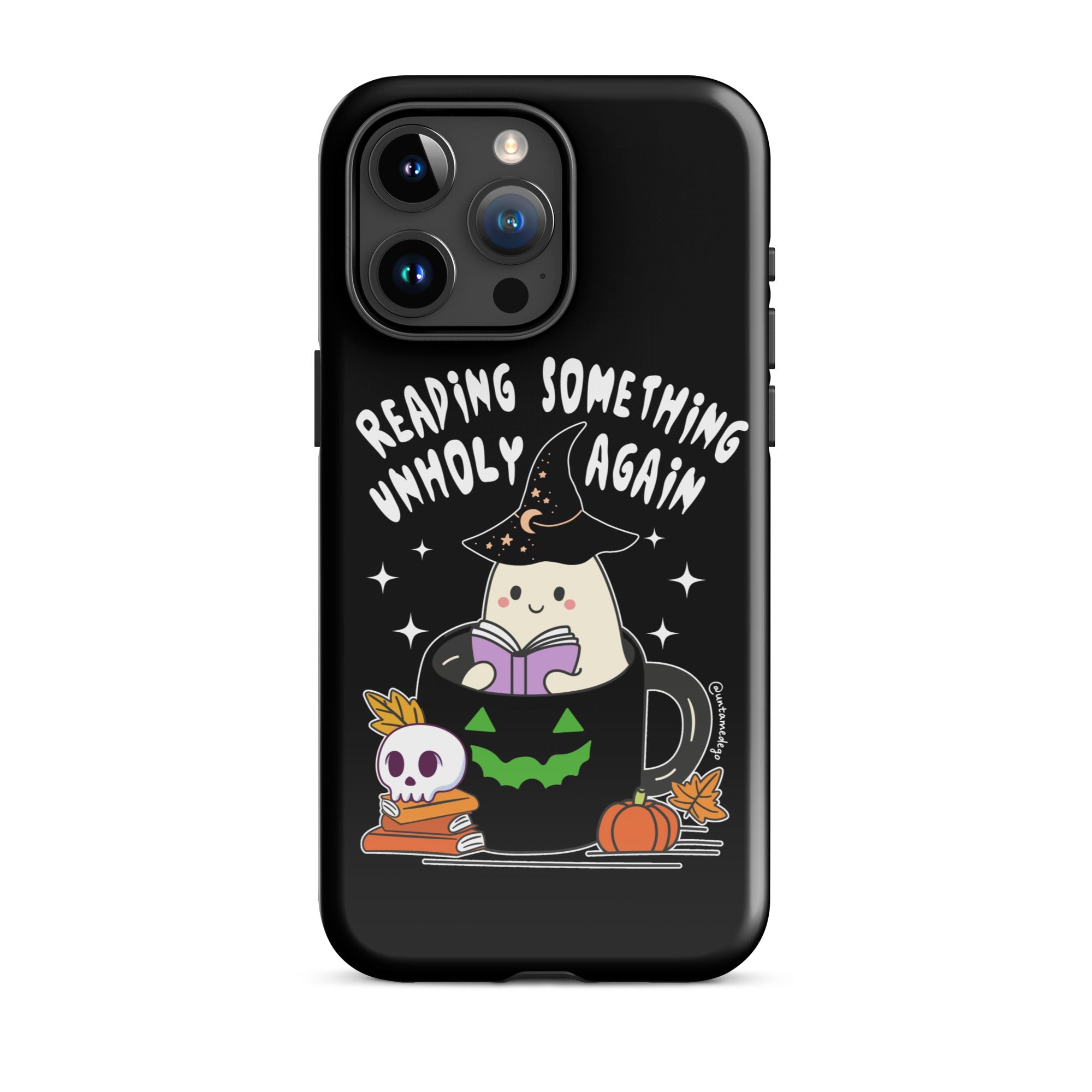 Reading Something Unholy Again Tough Case for iPhone® - UntamedEgo LLC.