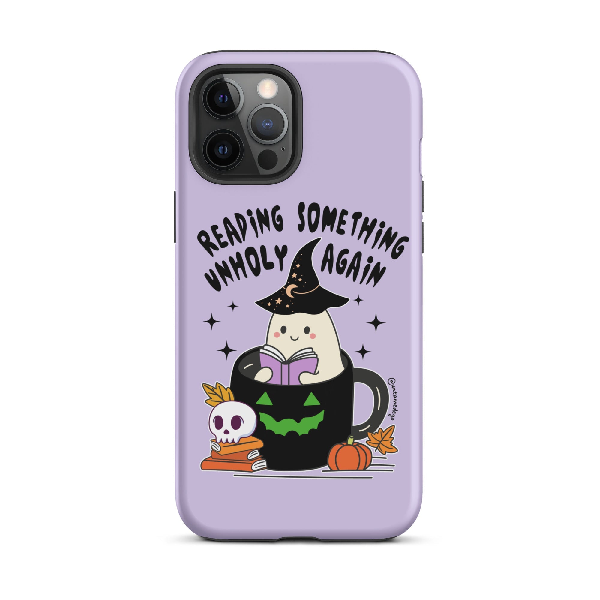 Reading Something Unholy Again Tough Case for iPhone® - UntamedEgo LLC.