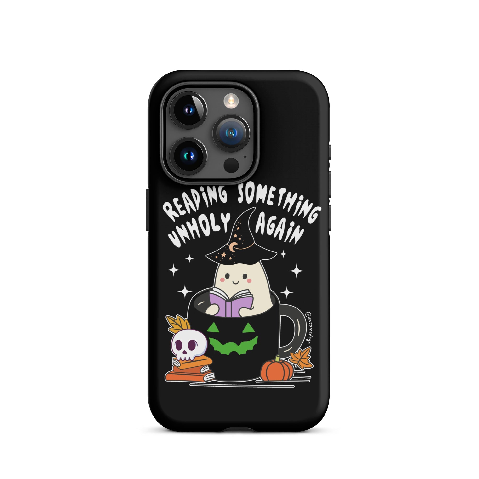 Reading Something Unholy Again Tough Case for iPhone® - UntamedEgo LLC.