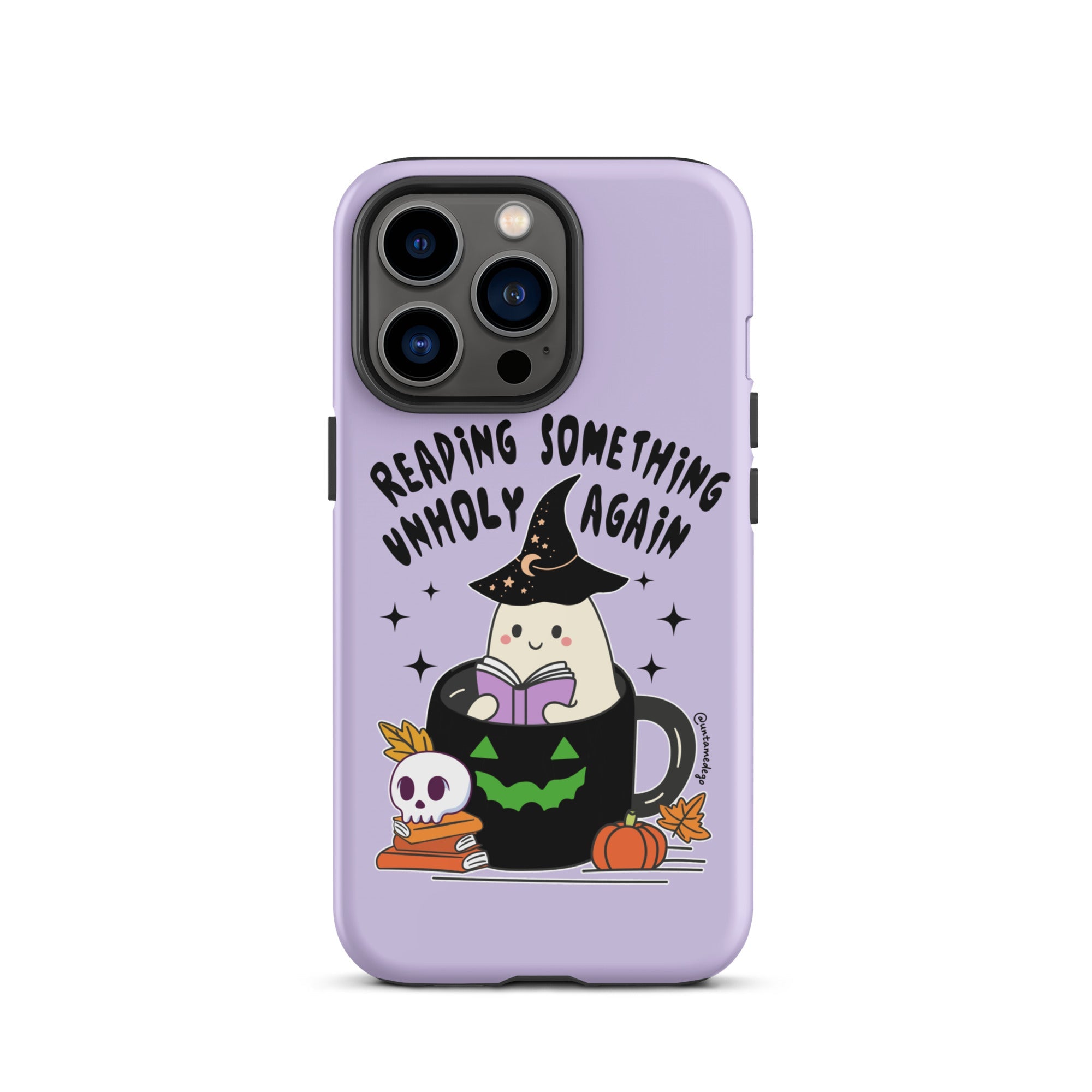 Reading Something Unholy Again Tough Case for iPhone® - UntamedEgo LLC.