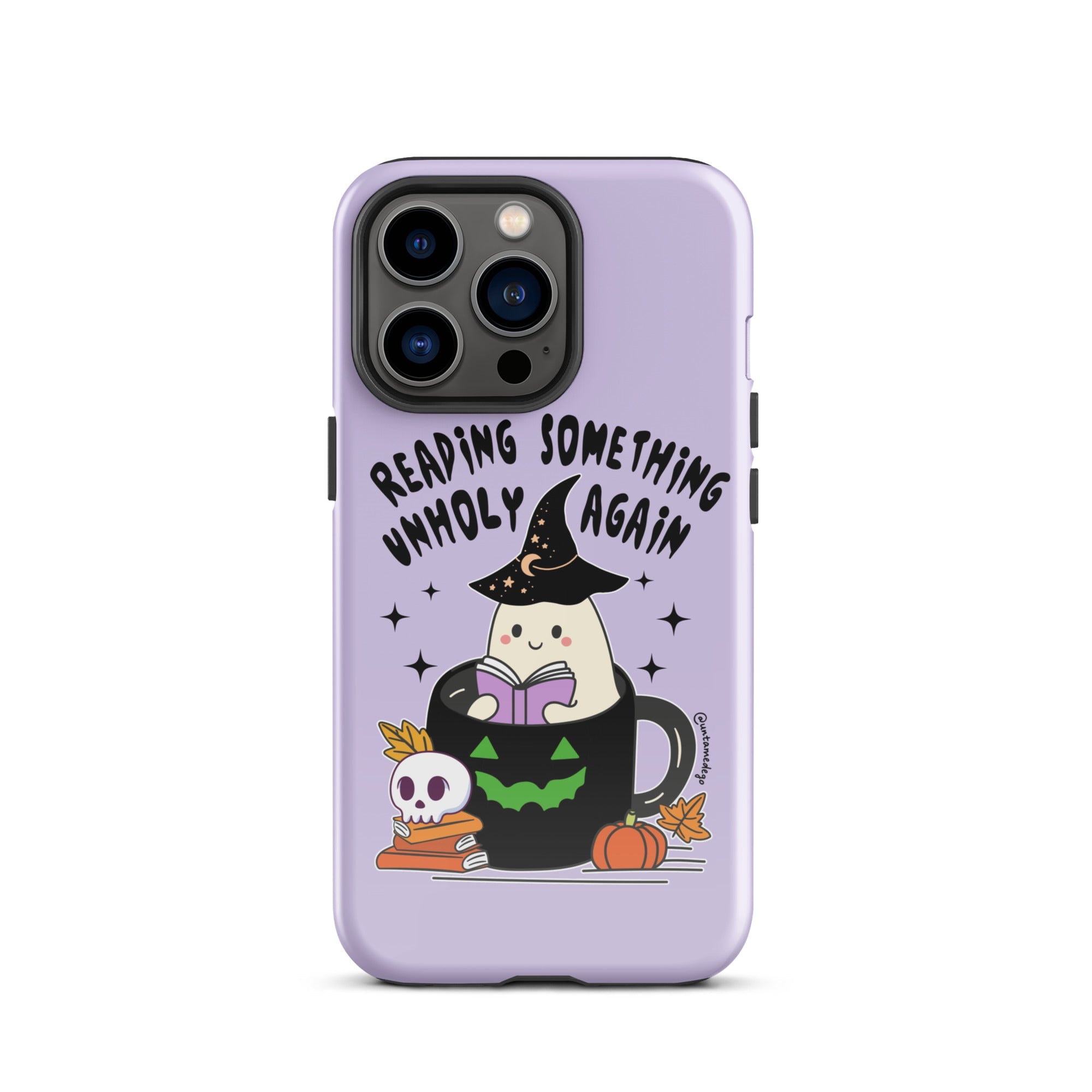 Reading Something Unholy Again Tough Case for iPhone® - UntamedEgo LLC.
