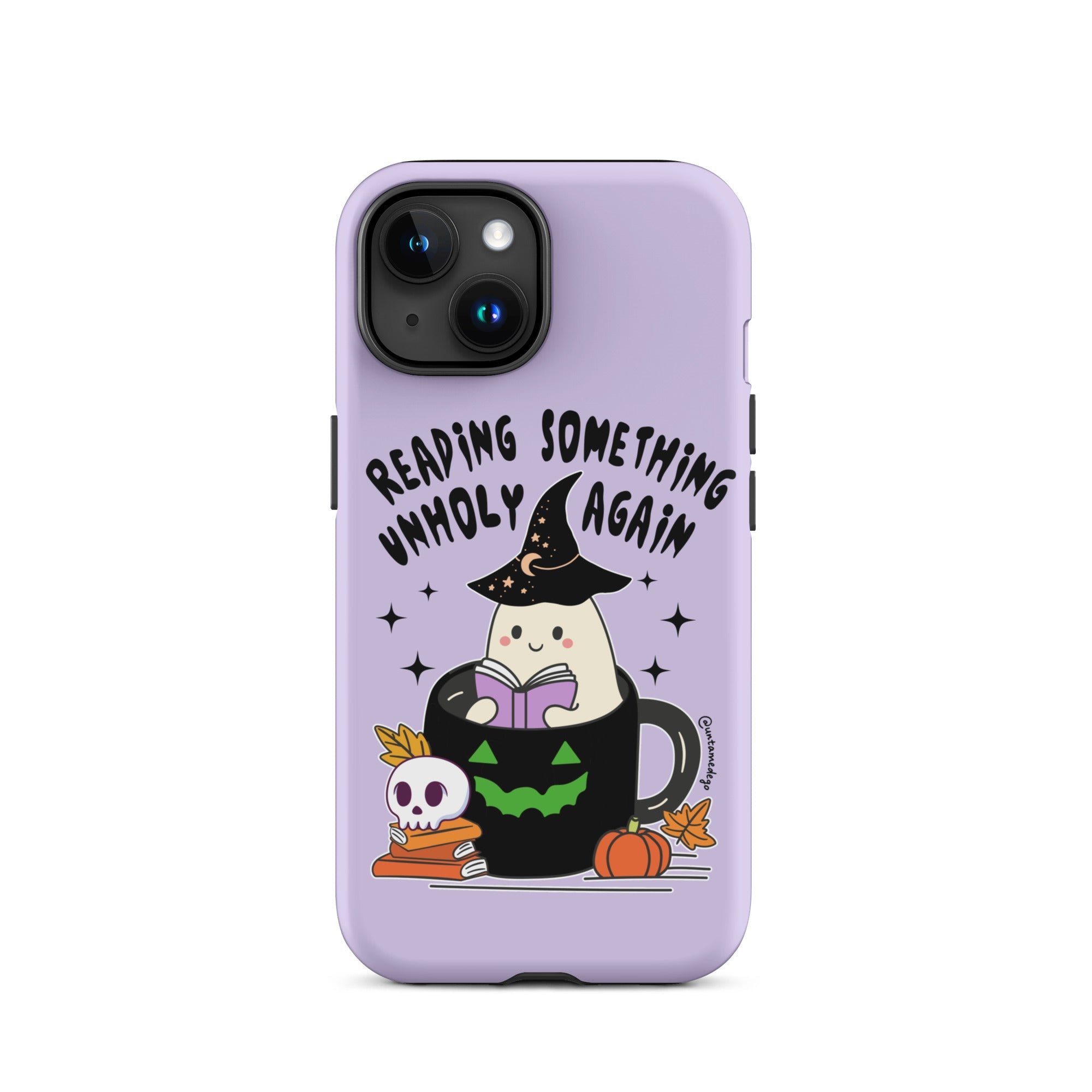 Reading Something Unholy Again Tough Case for iPhone® - UntamedEgo LLC.