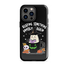 Reading Something Unholy Again Tough Case for iPhone® - UntamedEgo LLC.