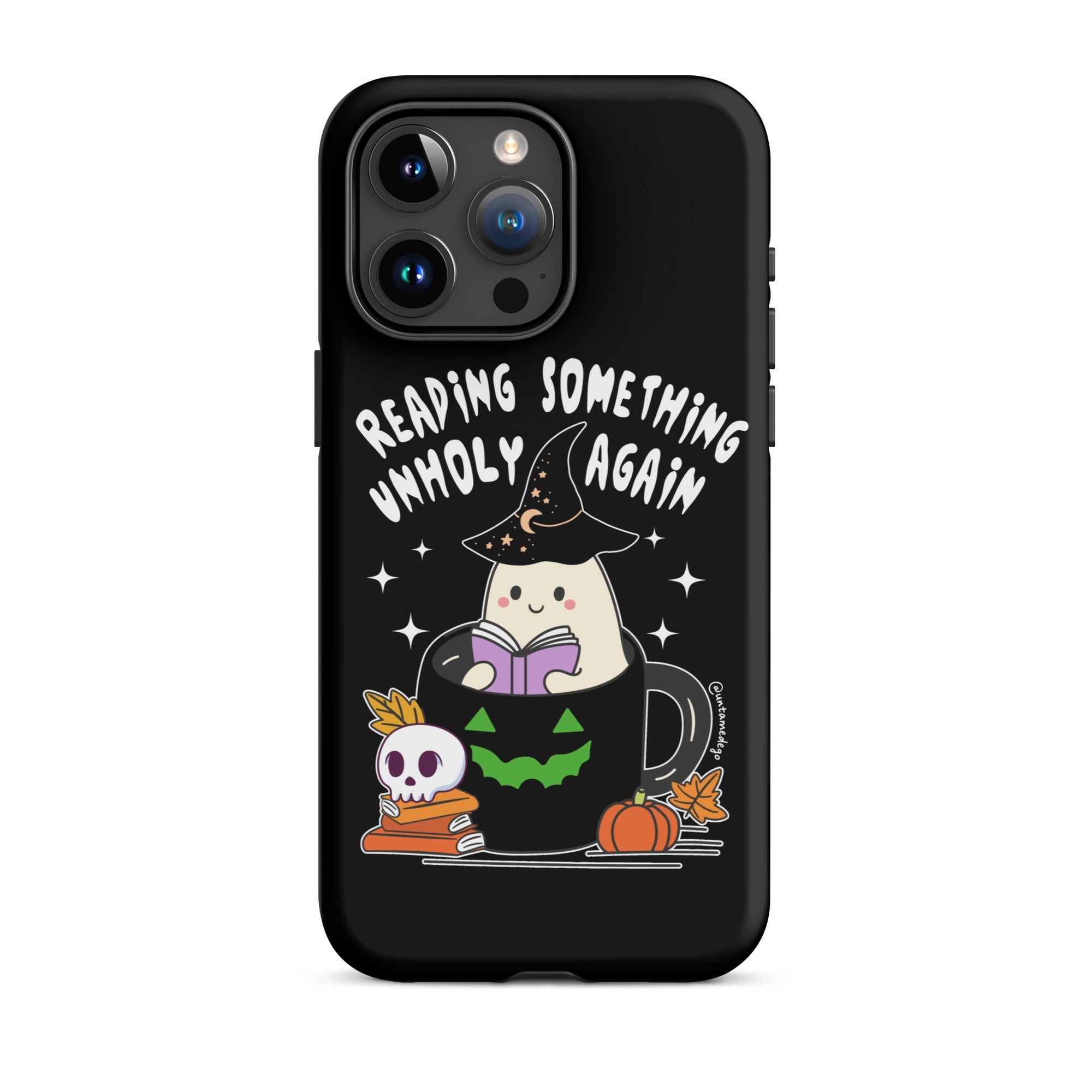Reading Something Unholy Again Tough Case for iPhone® - UntamedEgo LLC.