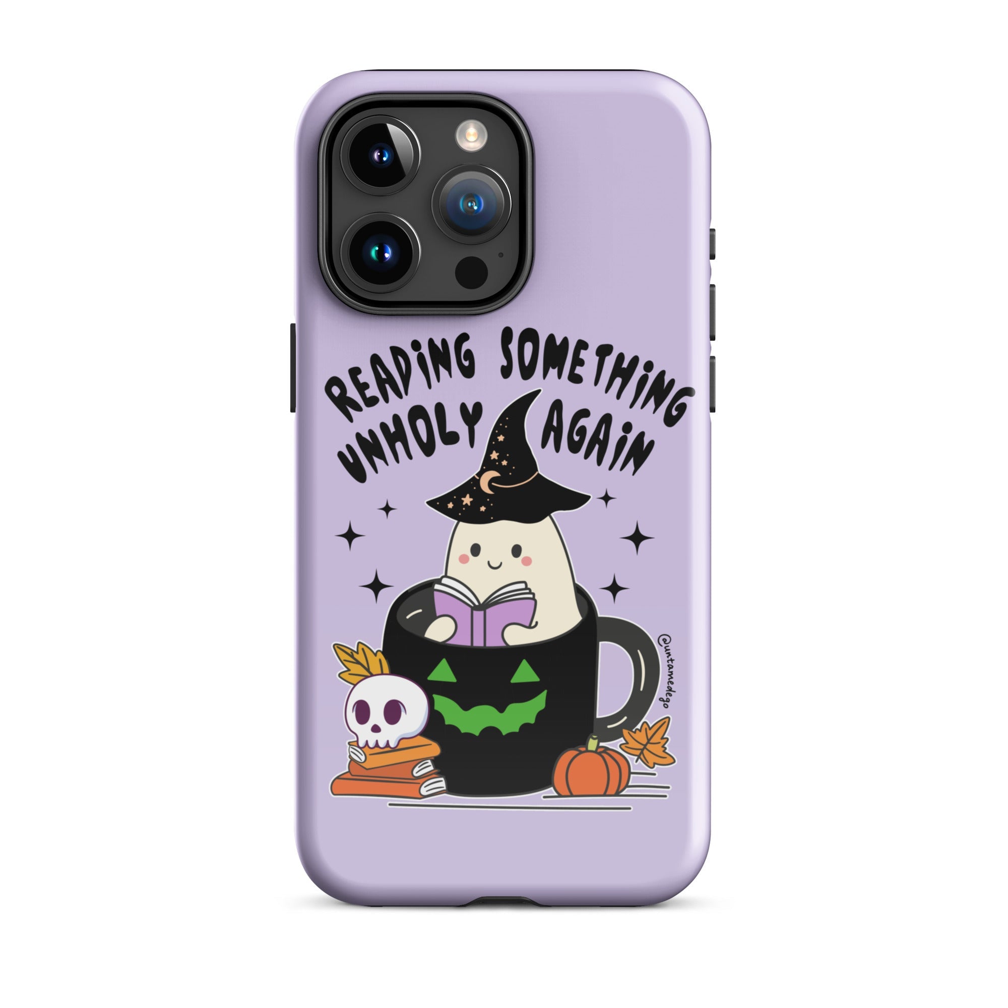 Reading Something Unholy Again Tough Case for iPhone® - UntamedEgo LLC.