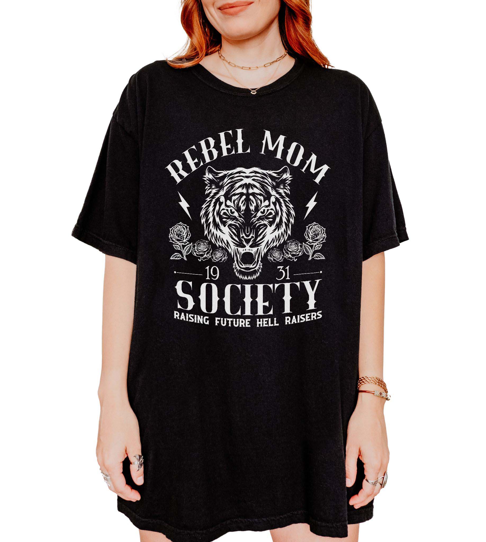 Rebel Mom Society Tee - UntamedEgo LLC.