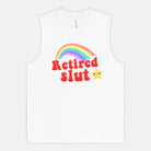 Retired Slut Unisex Muscle Tank - UntamedEgo LLC.