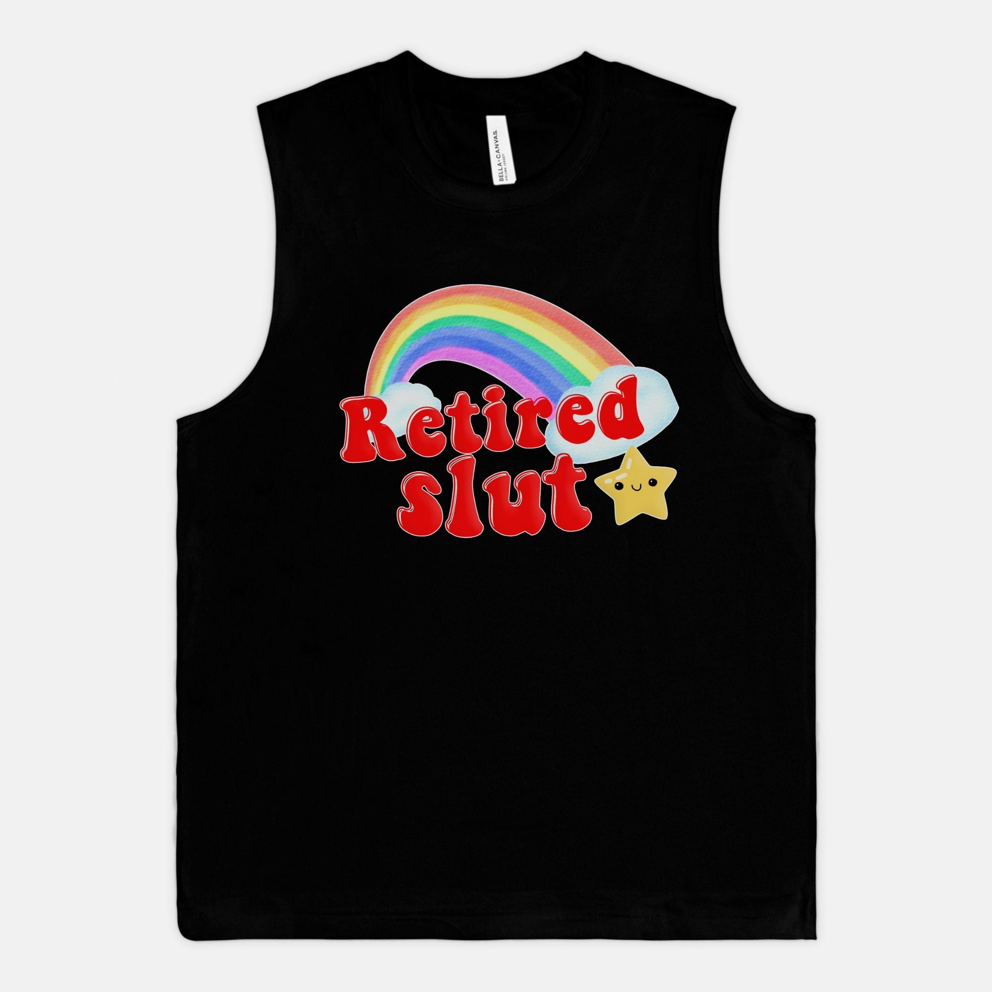 Retired Slut Unisex Muscle Tank - UntamedEgo LLC.