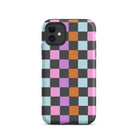 Retro Check Halloween Tough Case for iPhone® - UntamedEgo LLC.